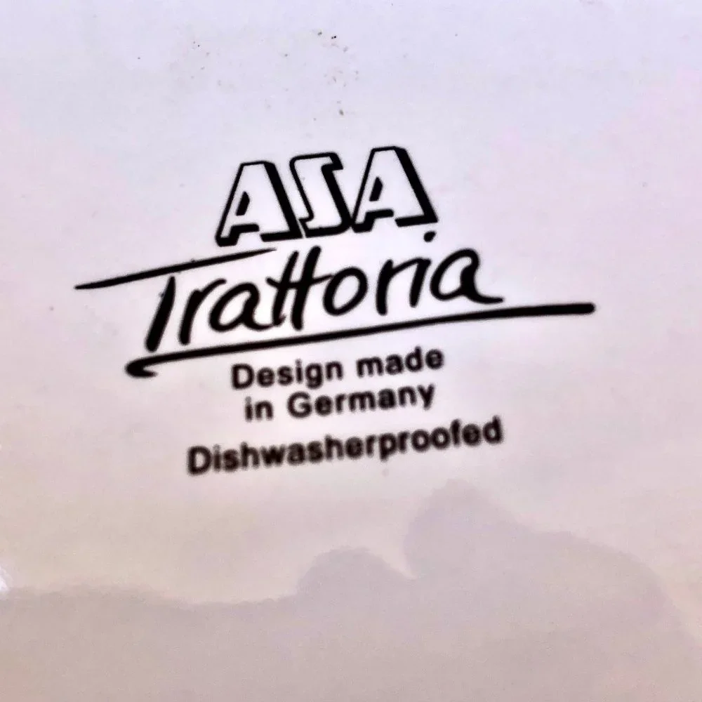 ASA TRATTORIA GERMANY Coffee Bean Canister Ceramic Container Storage With Lid